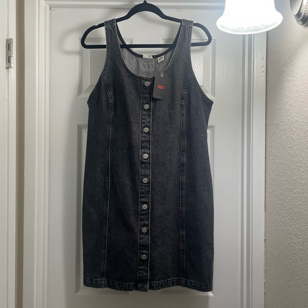 Distressed Levi’s Dress